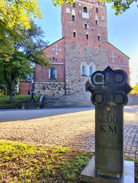 Start point of St Olav Way Turku Cathedral