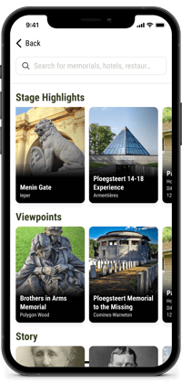 Waytrails app story