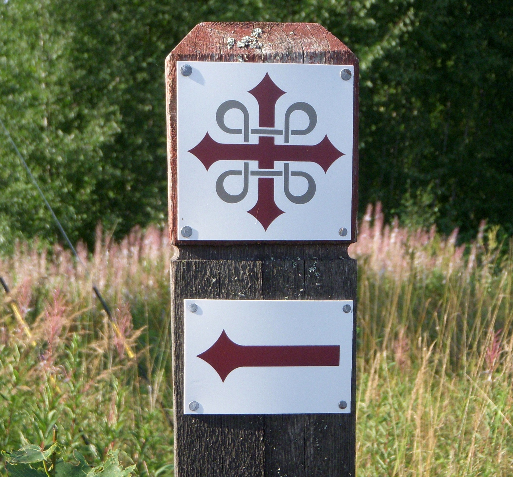 St Olav Waterway marker
